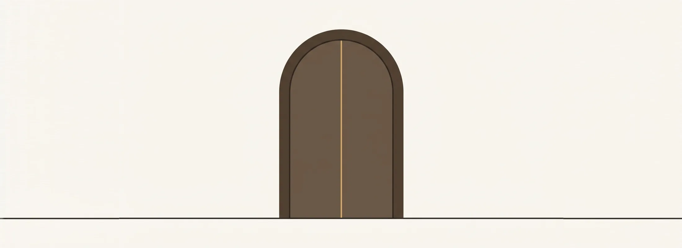 A closed vault door standing for secure rental records.
