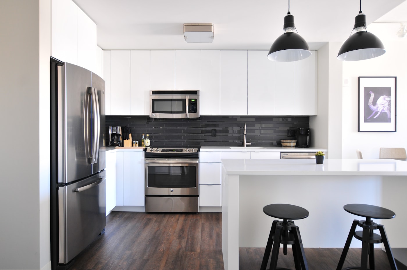 The kitchen of a rental home listed on TenantBay Rentals.